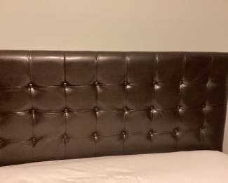 Faux Leather Headboard - Queen $25