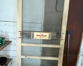 SCREEN DOOR FROM OLD GROCERY STORE