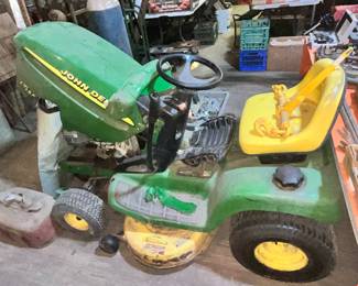 ONE OF TWO JOHN DEERE MOWERS