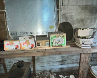 LOTS OF CANNING JARS