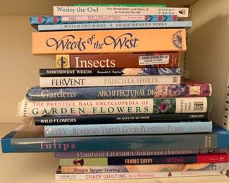 66 17HobbyistBooksGardeningWildlifeSewingPainting