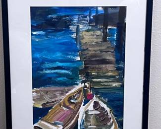 98 SittinbytheDockoftheBayByLocalOlympiaArtistJaneKing