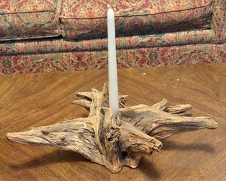 Driftwood Candle Holder