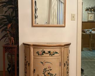 Console Table with Mirror