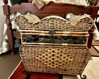 Wicker Storage Basket