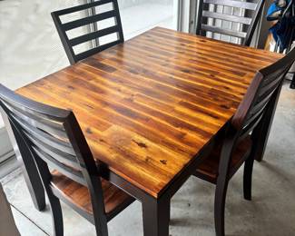 This is his poker table.