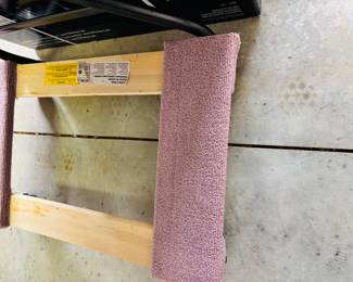 Used to move furniture or can be towed behind a golf cart as a sled.