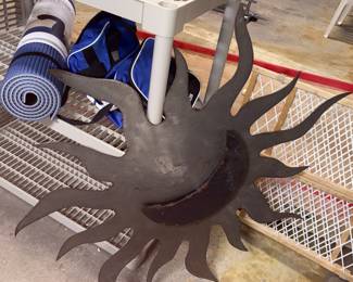 Hanging Metal Sun & Moon!
