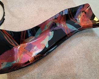 Signed Art Glass Paperweight. See Next Pic for Signature!