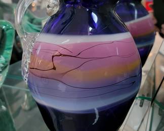 Signed Art Glass Paperweight. See Next Pic for Signature!