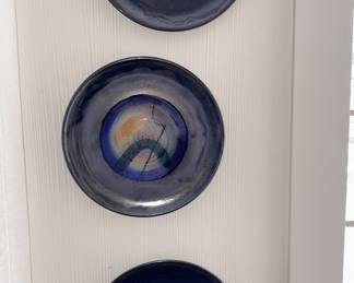 Toledo Artist Tom Marino Signed Pottery Plates!
