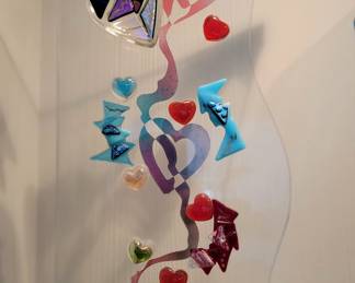 Signed Art Glass Paperweight. See Next Pic for Signature!