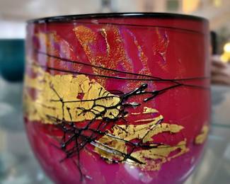 Signed Art Glass Paperweight. See Next Pic for Signature!