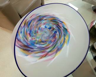 Signed Art Glass Paperweight. See Next Pic for Signature!