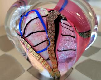 Signed Art Glass. See Next Pic for Signature!