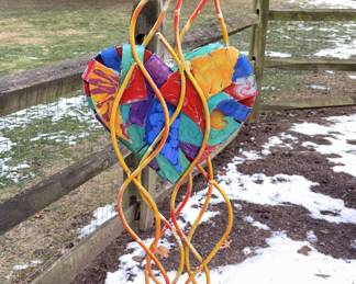 Outdoor Metal Sculpture by Clayton Schwartz!