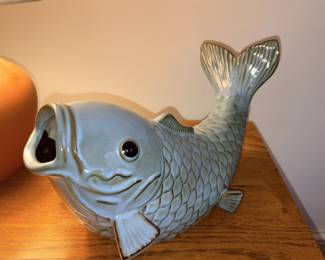 Blue Ceramic Fish!