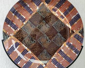 Signed Evans Art Glass. See Next Pic for Signature!