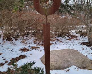 Outdoor Metal Sculpture by Clayton Schwartz!