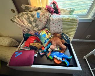 Toys
Not shown is even more toys