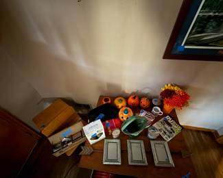 Old school desk, Motohorn for motorcycle