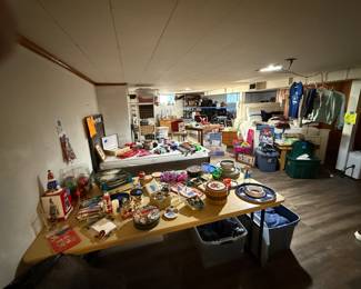 Christmas in the basement!