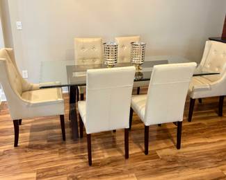 Table and chairs sold separatly.