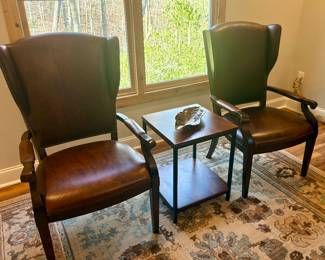 Beautiful Bernhardt leather chairs!