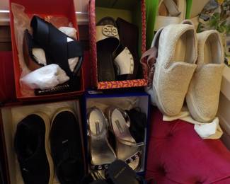 Tory Burch and Prada Shoes