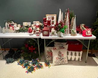 So much Christmas decor, this is just a peek!