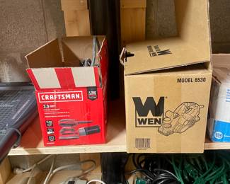 Electric sander and Planer