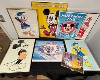 Vintage Framed Disney Posters Prints