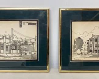 Richard Long Framed Prints White Castle U City H.S.