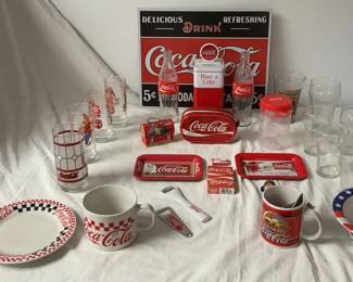 Coca Cola Memorabilia Glassware