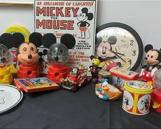 Vintage Disney Mickey Mouse And Donald Duck