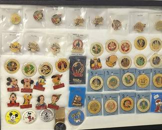 Disney 20th Anniversary Pins And More