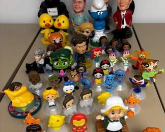 Assorted McDonalds Happy Meal Disney 100 Year Anniv Collection, Bobbleheads
