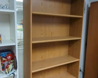 Brown Bookshelf