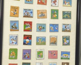 Disney Postage Stamp Pins