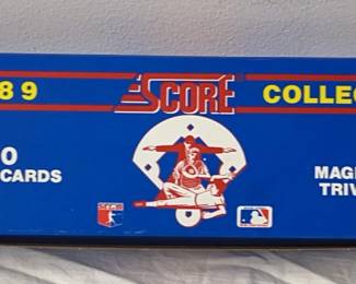 Baseball Cards Mystery Lot 6 Score 1989 Collector Set
