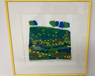 Signed Framed Print Daniel C Gelakoska