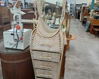 Unique Wicker Stand