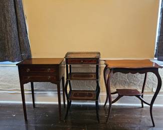 Misc Victorian and Edwardian furniture.