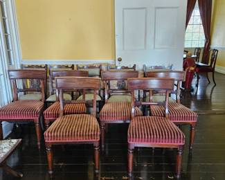 William IV - 1820 - Set of 6 dining chairs.