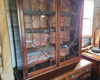 Victorian library book case.