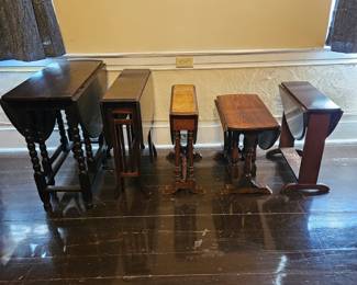 Victorian/Edwardian Sutherland tables.