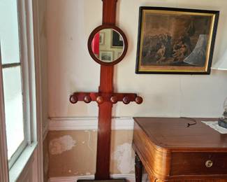 Victorian (1800's) coat and umbrella stand