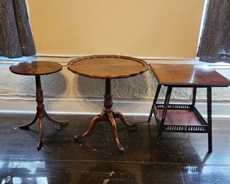 Misc Victorian and Edwardian furniture.