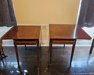 Victorian Pembroke tables.