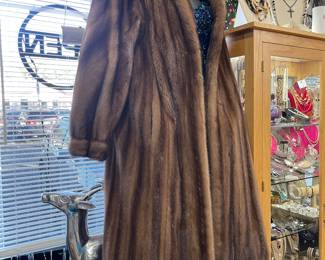 Authentic Full Length Fur Coat